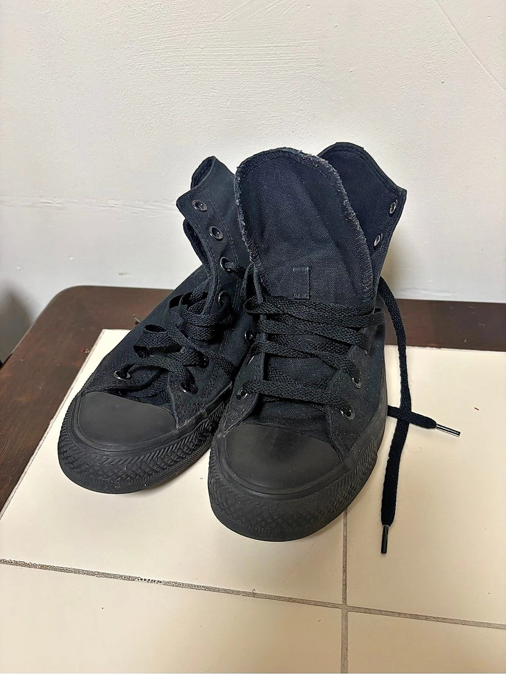 Converse Chuck Taylor All Star High Top Sneakers Black US 8
